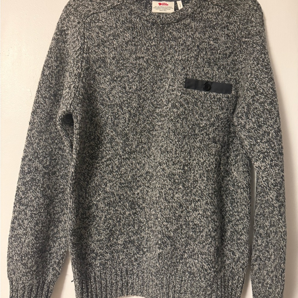 Fjallraven Men's Lada Round-Neck Sweater M | Grey | Small